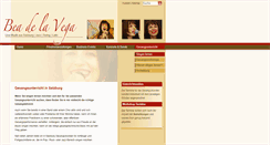 Desktop Screenshot of gesangsunterricht.beadelavega.com